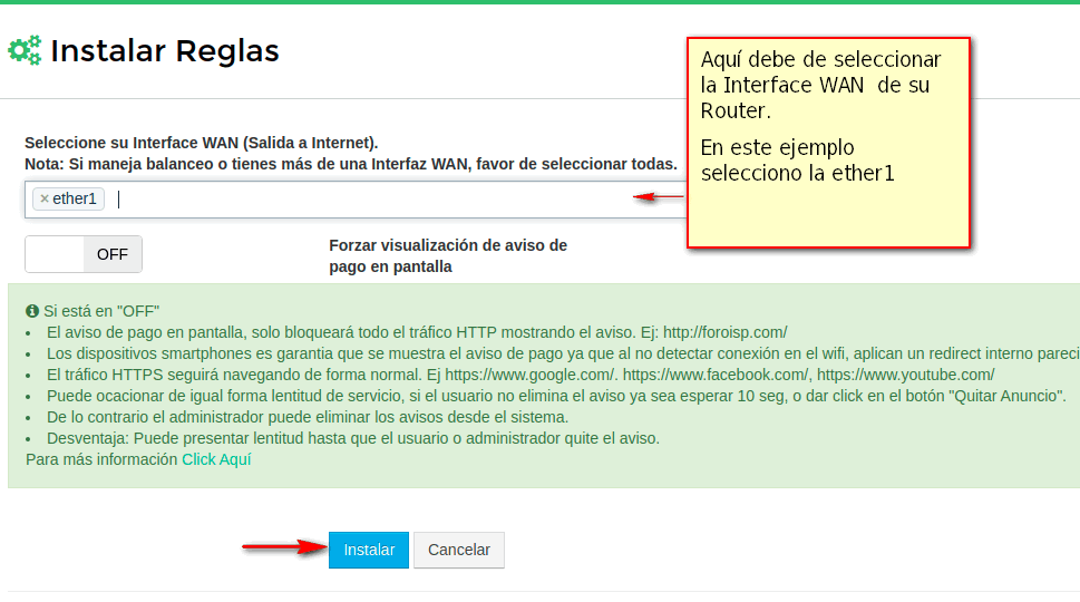 IPv4 SImple Queue IPv6 PPPoe Estatico WispHub Net