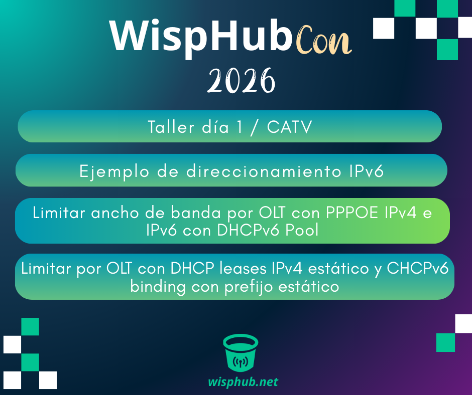 Programa Día 1 - WispHubCon 2026