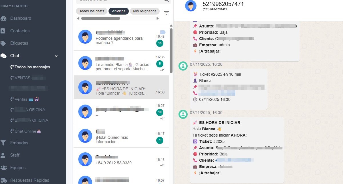 Experiencia unificada para el cliente