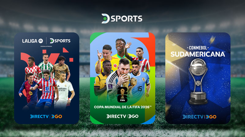 Deportes disponibles en DIRECTV GO