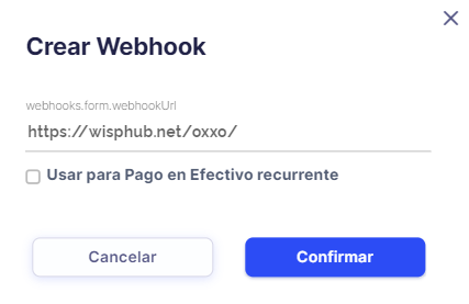 WebHook Paso 2 WispHub